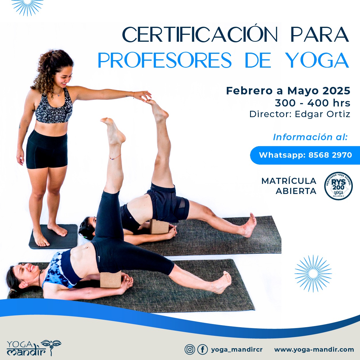 Certificación de Profesores de Yoga en Yoga Mandir