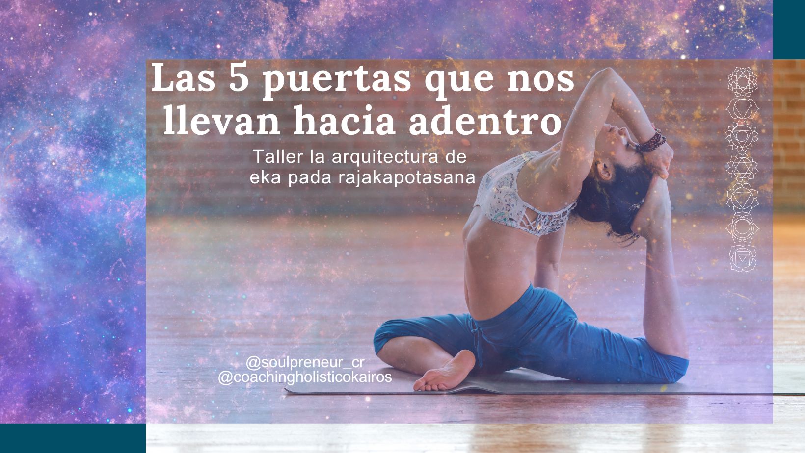 Taller la arquitectura de eka pada rajakapotasana