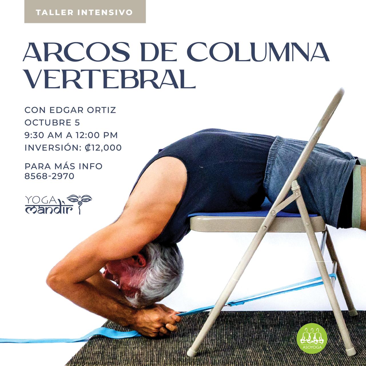 Taller intensivo: Arcos de Columna Vertebral
