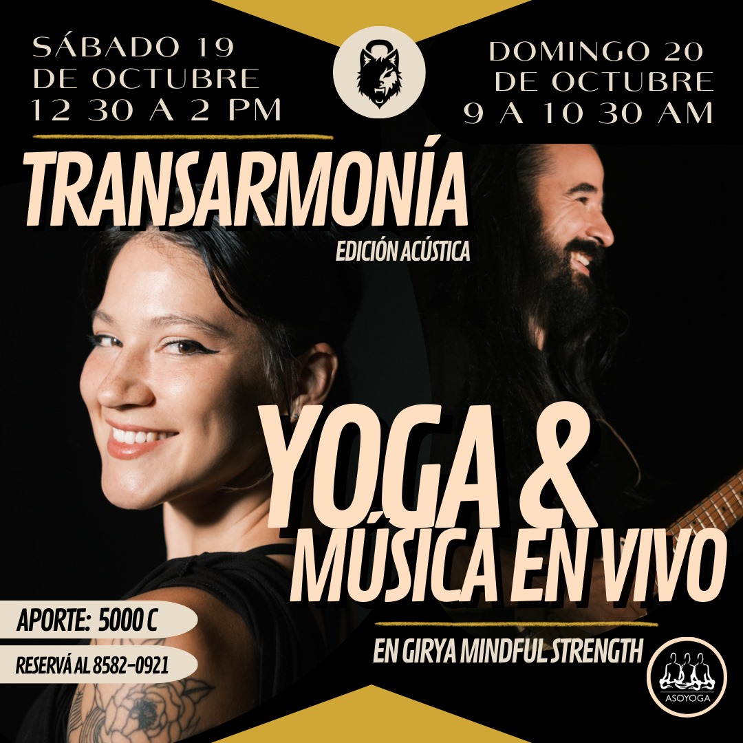 Transarmonía: yoga y música en vivo