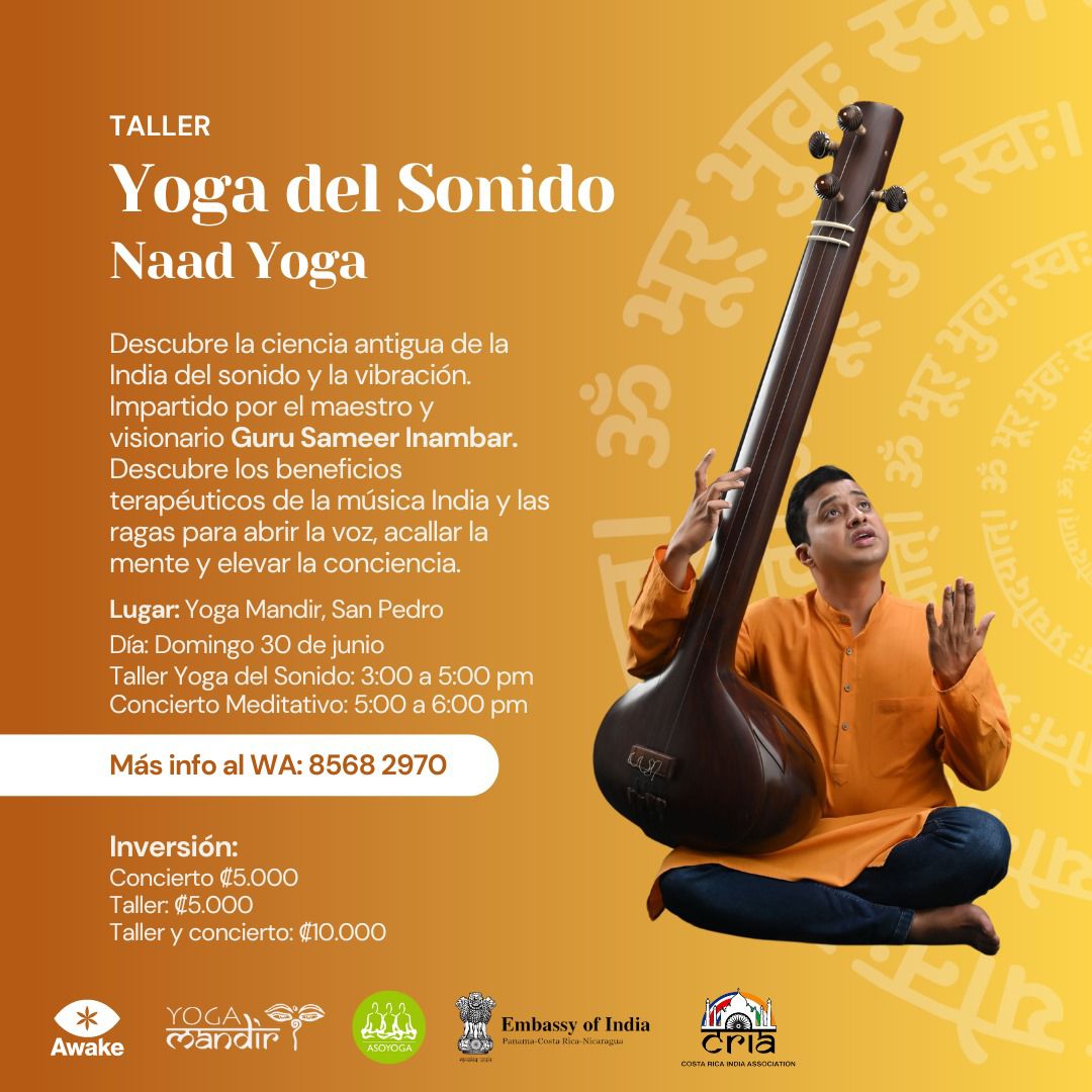Yoga del Sonido con Sammer Inambar