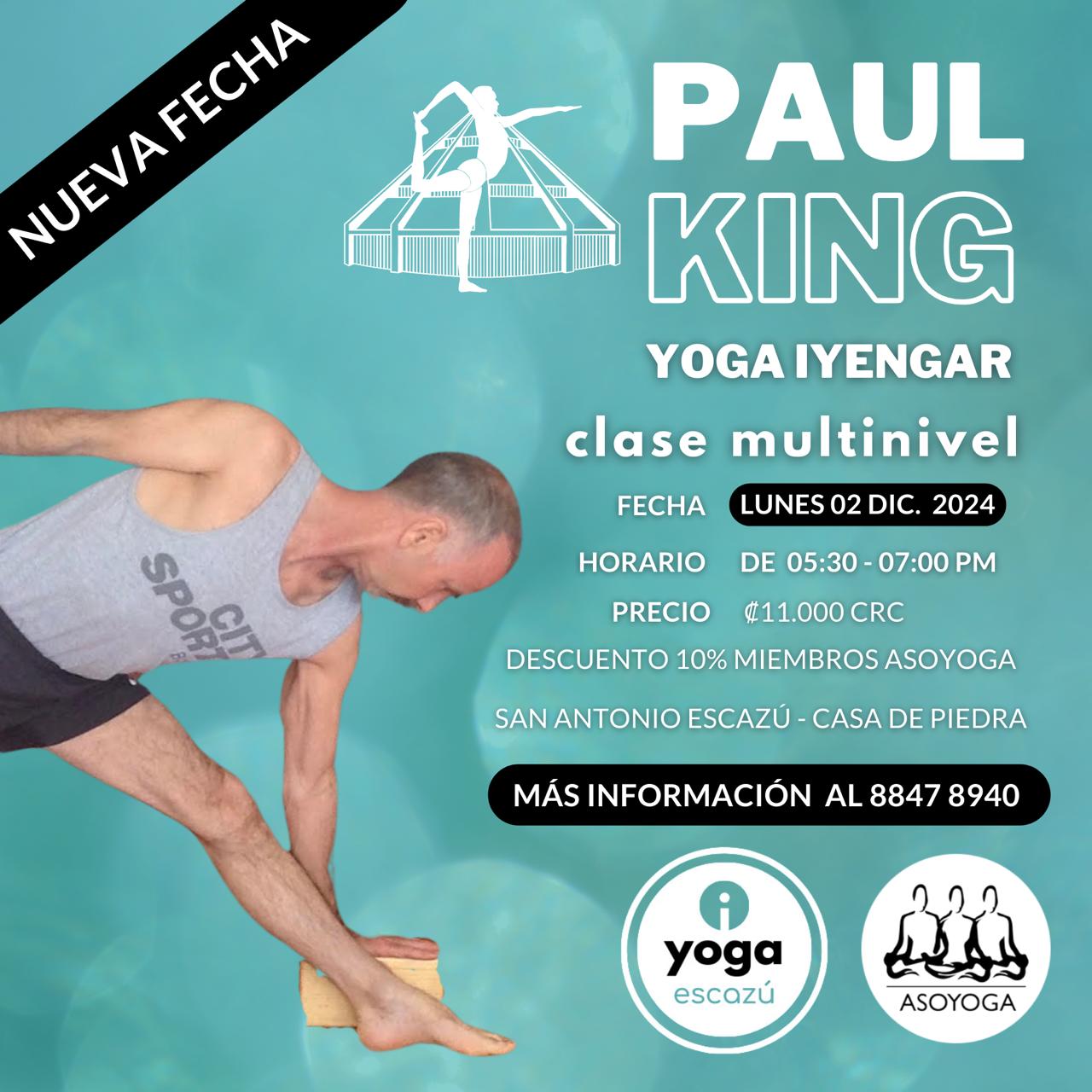 Clase multinivel: Paul King