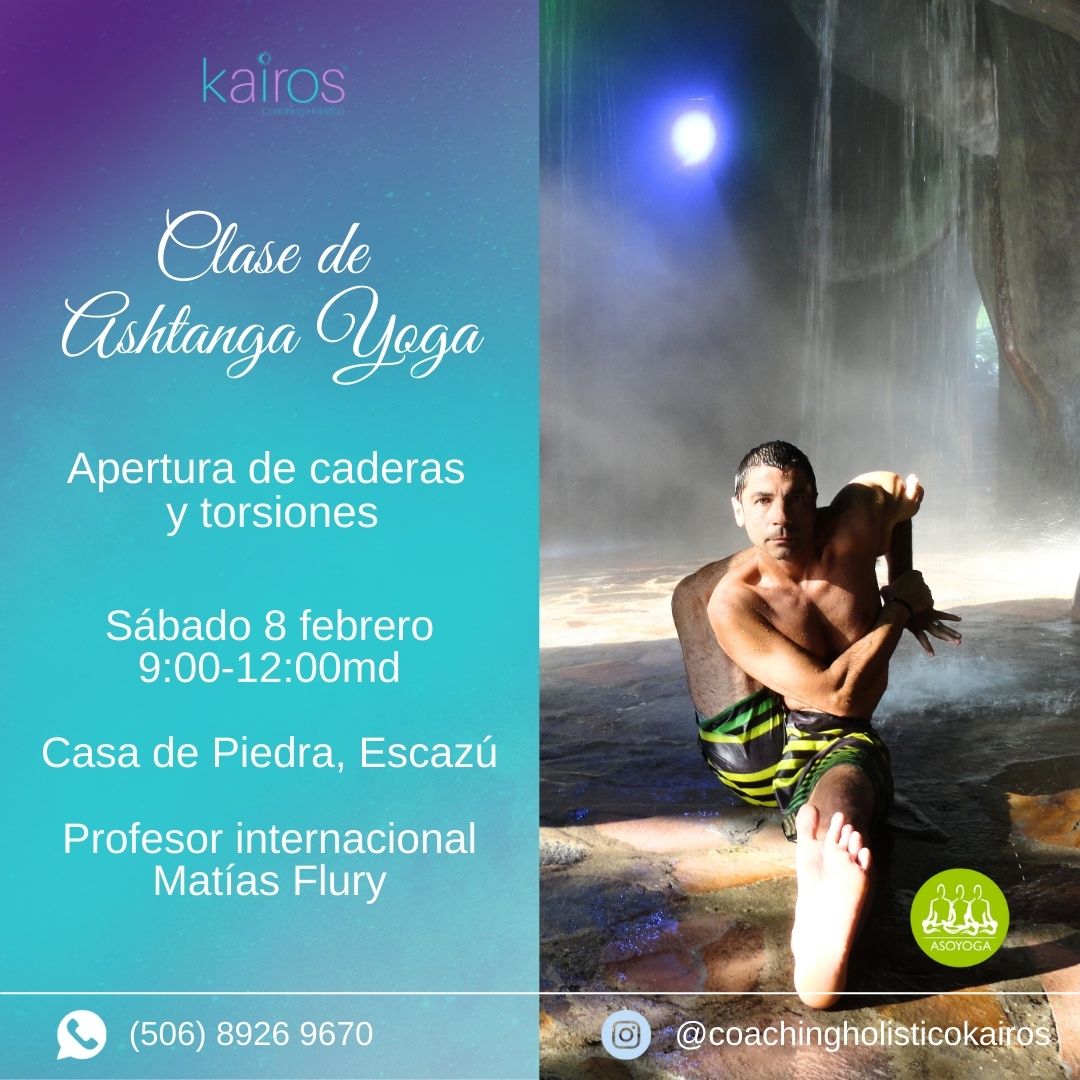 Clase de Ashtanga Yoga con Matías Flury