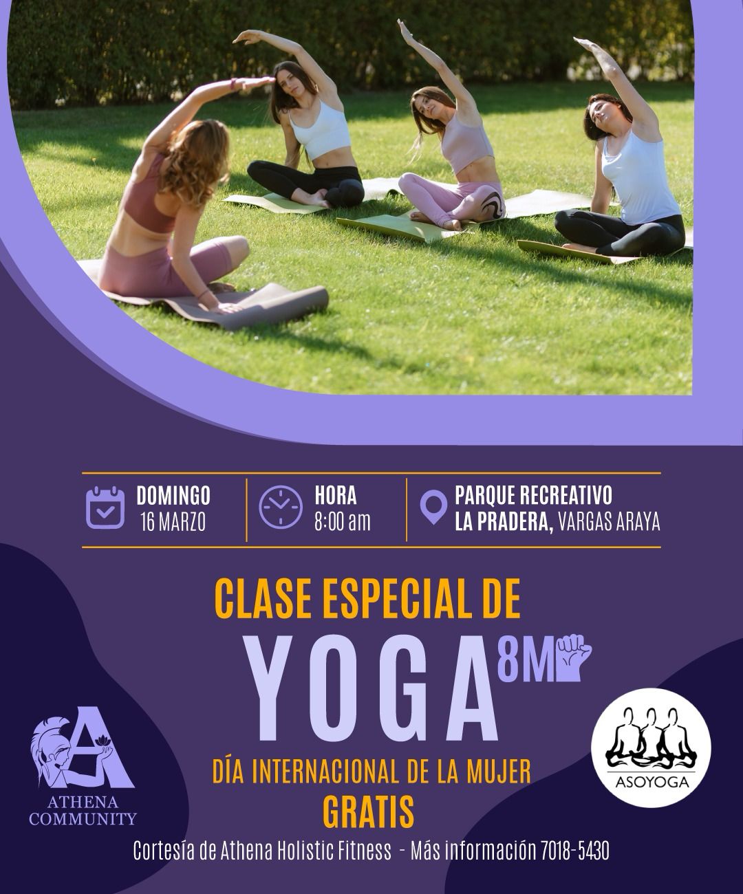 Clase de Yoga Multinivel al aire libre
