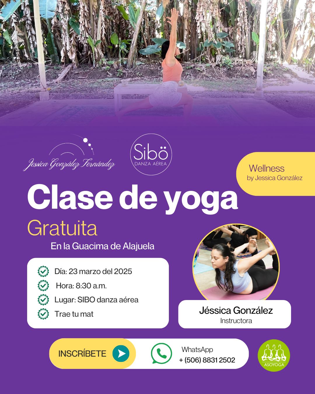 Clase de yoga multinivel gratuita
